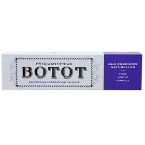 Comparateur de prix : BOTOT Pate dentifrice - aux essences naturelles figue menthe cannelle 75ml