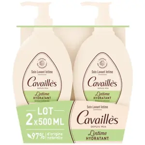 Comparateur de prix : Rogé Cavailles Soin Naturel Toilette Intime Sècheresse 2x500ml