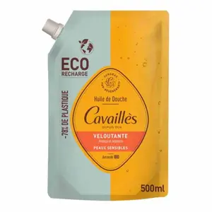 Comparateur de prix : Rogé Cavailles Eco-recharge Huile de Douche Veloutante 500ml