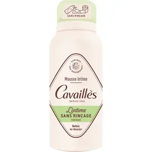 Comparateur de prix : Cavaillès Mousse Intime Sans Rinçage Hydratant 100ml