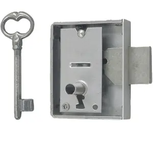 SELECT Serrure encloisonnée 305 largeur 75 mm axe 50 mm gauche fer lim...