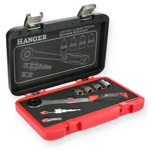 Comparateur de prix : Coffret cliquet spécial montage radiateur - HANGER - 251001