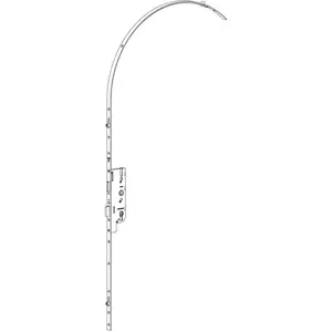 Comparateur de prix : Ferco Serrure à larder Europa 50/70 3 galets têtière 18mm Longueur 250...