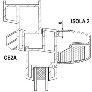 Entrée d’air auto acoustique ISOLA 2 30 noire - ANJOS - 0602NO pas cher