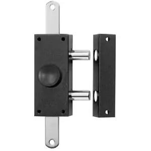 ISEO Verrou PERFECTA 3 points bouton cylindre à pompe de 50mm + tringle - I... pas cher