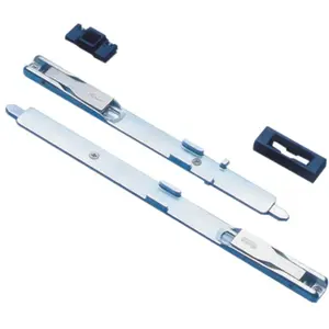 Fapim - Paire de verrous en applique pour porte semi-fixe + gâche modèle 1503 zingué 1503Z5 pas cher