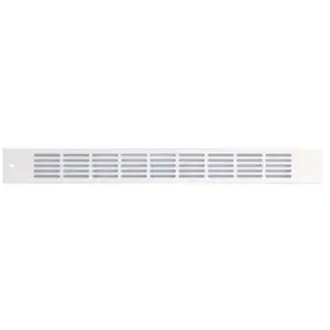 Renson GRILLE PLATE APP H 30 488 2 375 MM BLC pas cher
