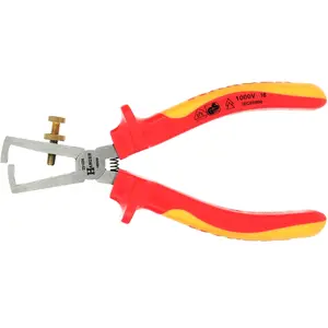 Pince à dénuder réglable isolée 1000 V 160 mm - HANGER - 231026 pas cher