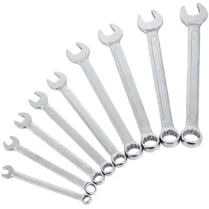 Hanger - Jeu de 9 clés mixtes de 8 à 19 mm 210090 pas cher
