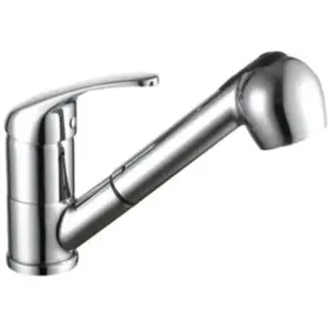 Comparateur de prix : Mitigeur d'évier avec douchette extractible - GARIS - R01-17005CR