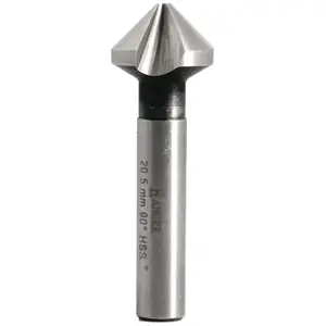 Comparateur de prix : Fraise à chanfreiner HSS 3 dents diamètre 20,5 mm - HANGER - 154205