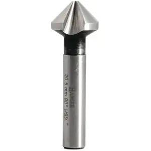 Hanger - Fraise à chanfreiner hss 3 dents diamètre 12,4 mm 154124 pas cher