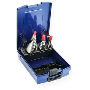 Comparateur de prix : Hanger - Coffret de 3 forets étagés hss 153901