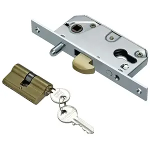 Ibfm - Serrure à crochet axe 40mm pour porte coulissante coffre de 63mm 447PB