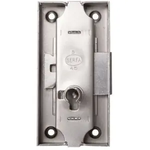 Comparateur de prix : DEVISMES Serrure espagnolette 80x45mm axe 25mm longueur du canon 12mm ...