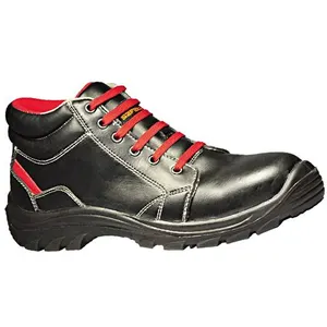 Comparateur de prix : Baskets haute JANUS S3 SRC PU1D 0 % métal noir/rouge P40 - TEC SAFETY ...
