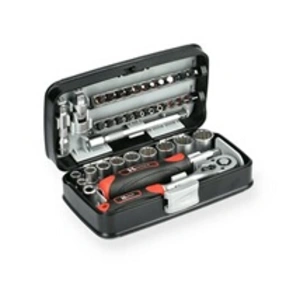Coffret de douilles 1/4' compact 38 pièces - HANGER - 251005
