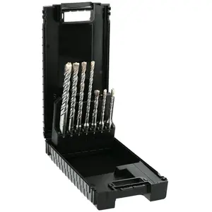 Comparateur de prix : Coffret 7 forets béton SDS Plus 2 taillants - HANGER THOR - 155700