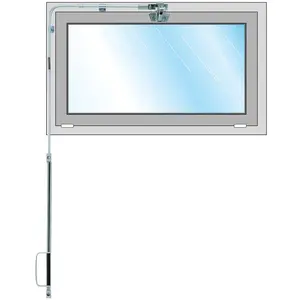 Ferme-imposte Liobal 500 complet 3000mm - GROOM - GRDKF0503 TU pas cher