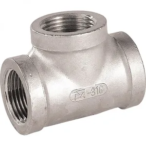 Ecolands - Té inox femelle 12x17 (3/8') Sferaco pas cher