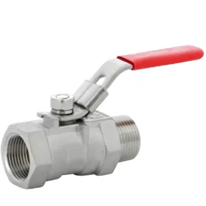 Vanne à sphère inox monobloc passage réduit mf Ø3/4 (20/27) - PN55 Sfe...