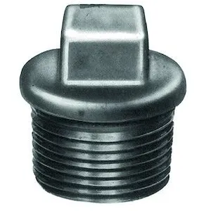 Atusa - Bouchon mâle avec bourrelet 290 noir - 3/4'' - sferaco pas cher