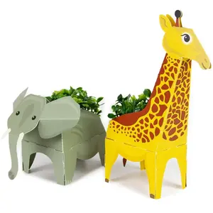 Radis et Capucine Kit de jardinage : Animaux Pop Up : Girafe et ÉléphantVendu paravenue-des-jeux