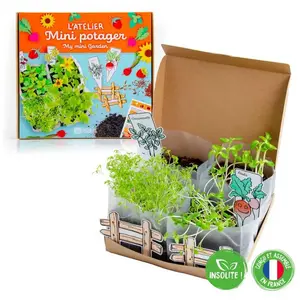 Comparateur de prix : Radis Et Capucine - L'atelier de jardinage pour enfant - Mini potager