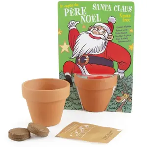 Radis et Capucine Kit Père Noël et son épicéa à semerVendu paravenue-des-jeux