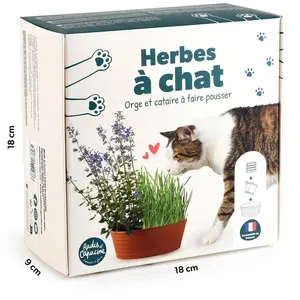 RADIS ET C Coffret herbe à chat pas cher