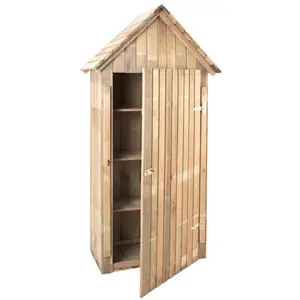 Armoire de jardin en bois Forest Style - Wissant pas cher