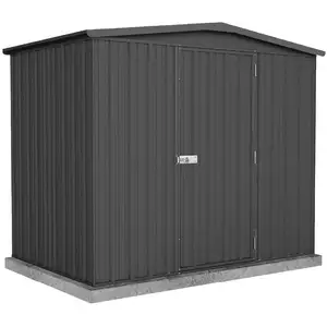 FOREST STYLE Abri de jardin en métal gris 3,2 m² Fraser pas cher