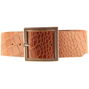 Ceinture en Cuir F-8 tabacco T.95/110 pas cher