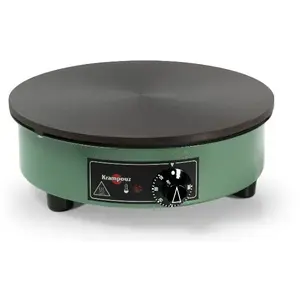 Comparateur de prix : KRAMPOUZ Krampouz Billig CEBPA3 - Crêpière fonte 2500 W Vert