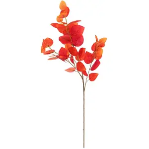 Comparateur de prix : Tige d eucalyptus artificielle James rouge H97cm Atmosphera Créateur D'intérieur