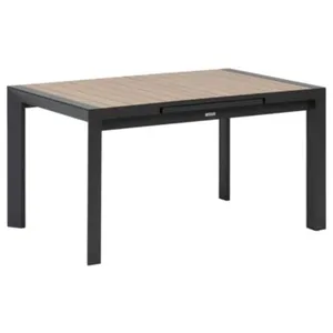 Hesperide Table de jardin extensible 8p. Evasion honey et graphite Hespéride pas cher