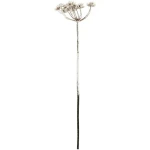 FEERIC LIGHTS & CHRISTMAS Branche décorative spéciale fêtes Allium enneigé H 98 cm pas cher