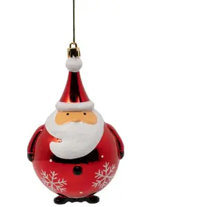 Comparateur de prix : ATMOSPHERA Sujet de Noël "Père Noël Bonnet" 16cm Rouge
