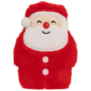 ATMOSPHERA Bouillotte "Père Noël" 280ml Rouge pas cher