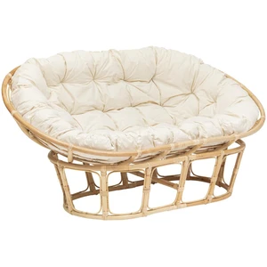 ATMOSPHERA Banquette en rotin Mamasan - Naturel - 170 x 81 x 108 cm