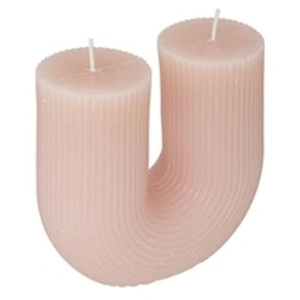 Atmosphera Créateur d'intérieur - Bougie Design Demi 400g Rose