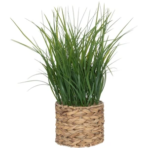 Comparateur de prix : ATMOSPHERA Plante artificielle Herbes dans pot en en jacinthe d'eau H 70 cm