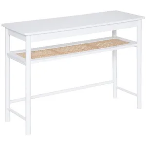 Console "Cabras" L110cm blanc - Atmosphera createur d'interieur - Blanc