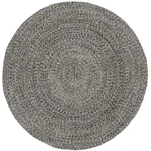 Tapis Kiba en coton tressé D120cm - Atmosphera créateur d'intérieur