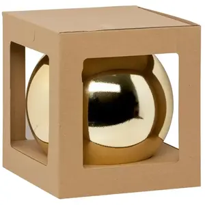 ATMOSPHERA Boule de Noël "La Maison des Couleurs" 25cm Or pas cher