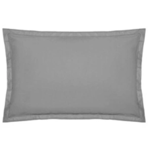 Atmosphera Créateur d'intérieur - Taie d'Oreiller Percale 50x70cm Gris pas cher