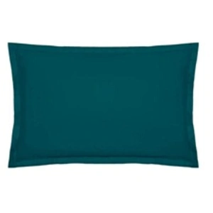 ATMOSPHERA Créateur d'intérieur - Taie d'Oreiller Percale 50x70cm Bleu Egéen pas cher