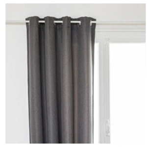 HOMEMAISON Rideau occultant Malo gris ardoise 140x260cm - Atmosphera créateur d'intérieur pas cher