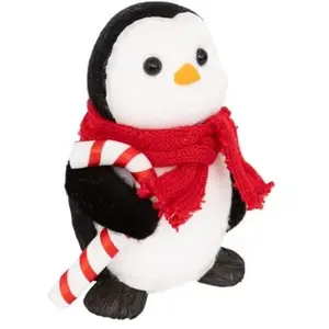 Feeric Light & Christmas Déco de Noël Pingouin avec sucre d'orge H 19.5 cm pas cher