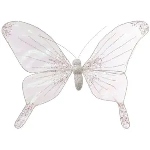 Feeric Light & Christmas Déco de noël Papillon multicolore et pailleté L 45 cm pas cher